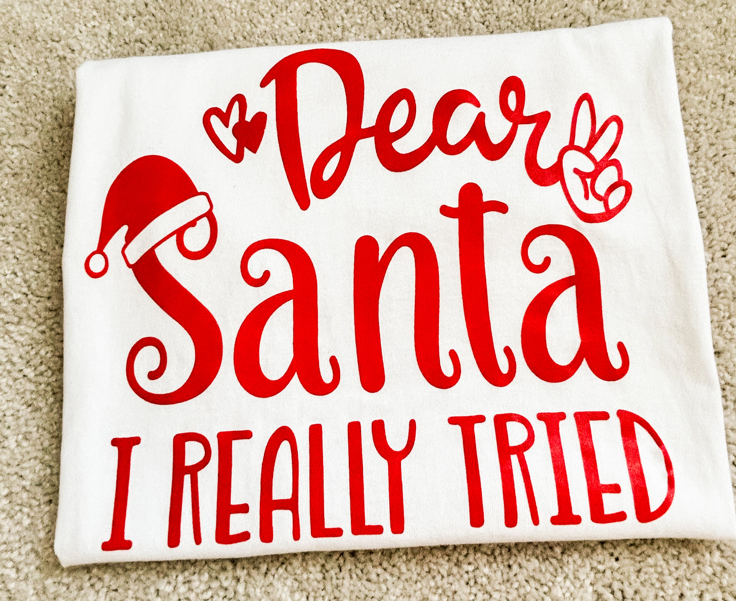Dear Santa I Really Tried - Youth