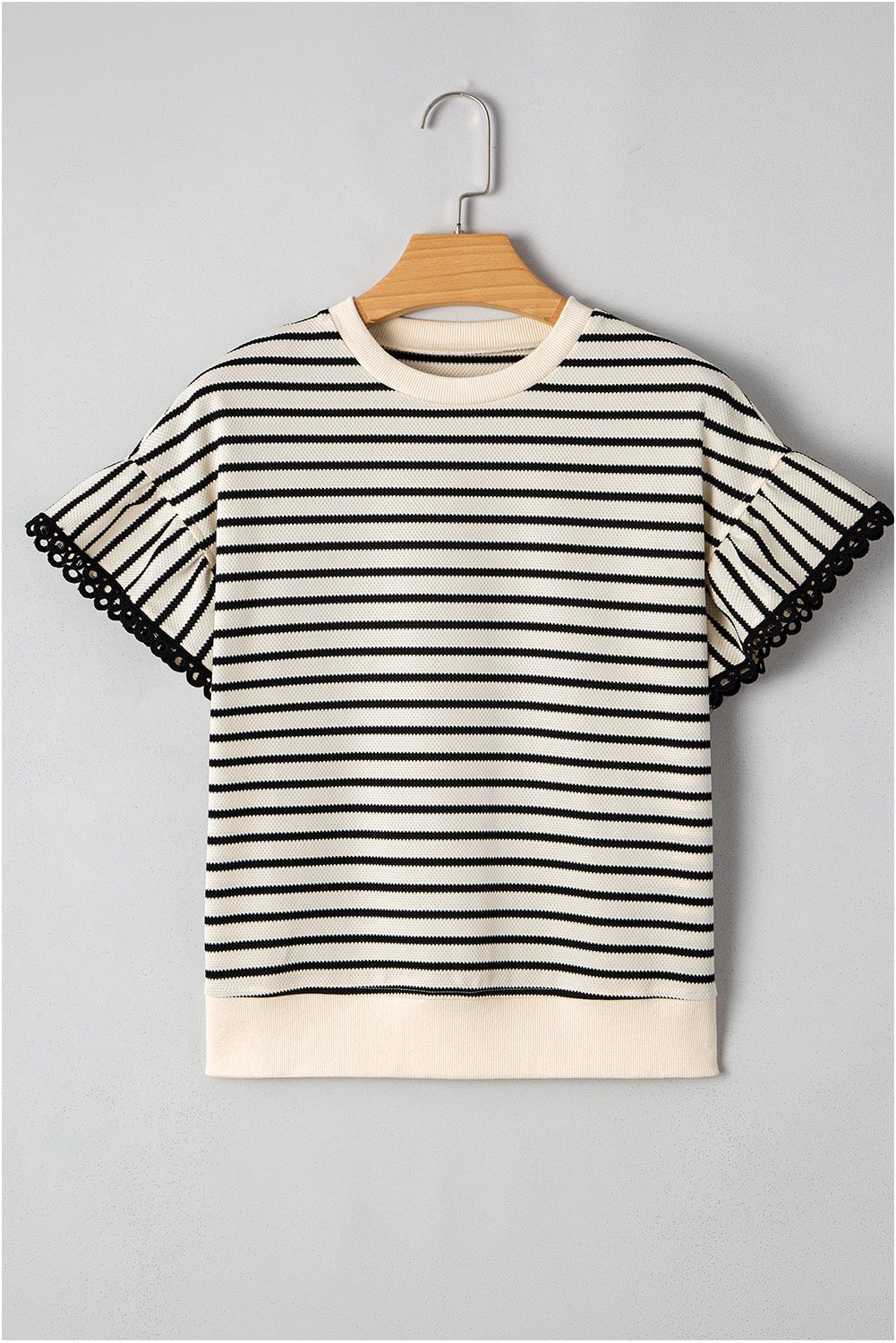Black Striped Blouse March.