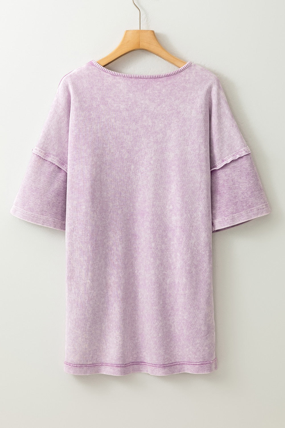 Oversized Mineral Purple T March.