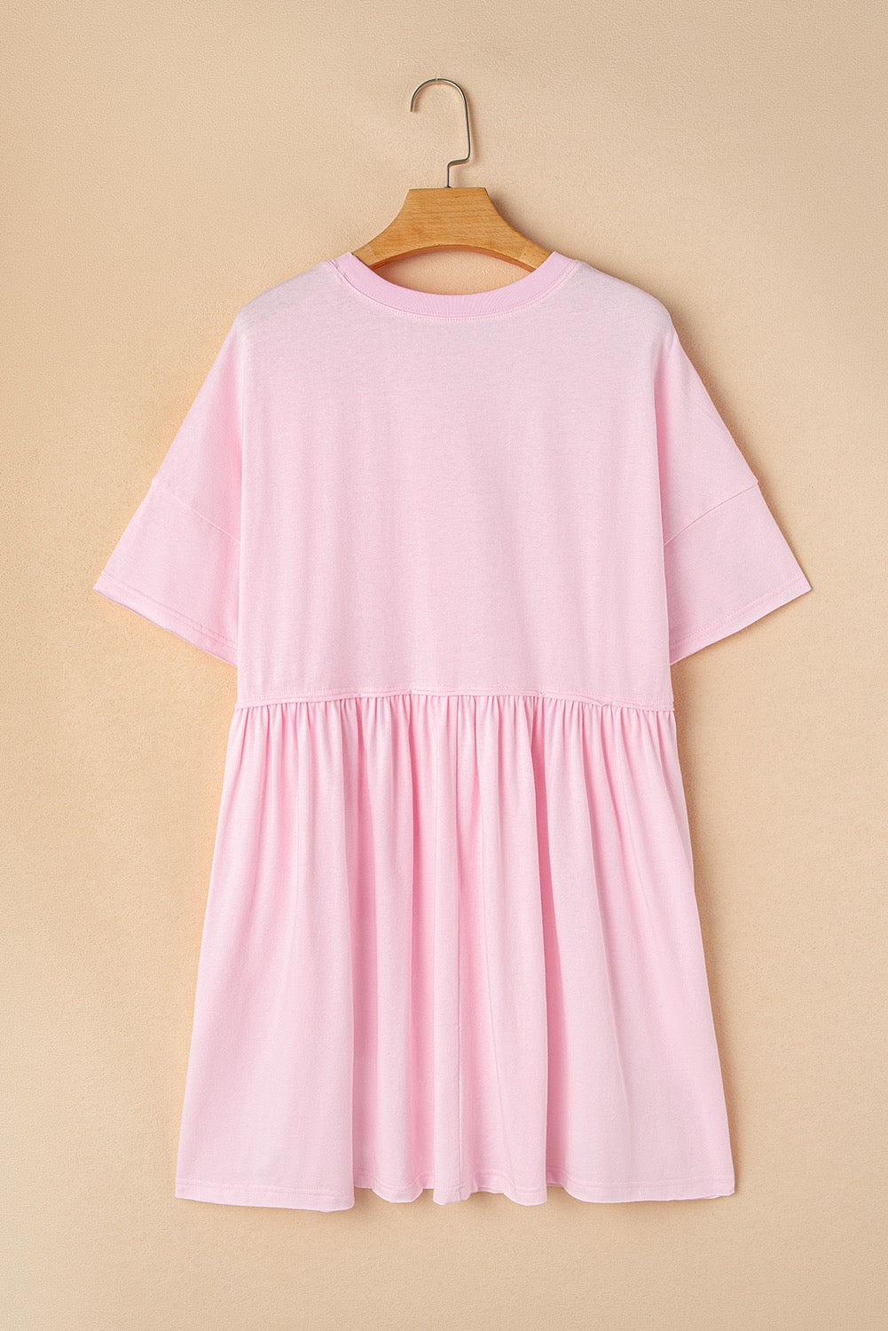 Light Pink Babydoll Dress RTS