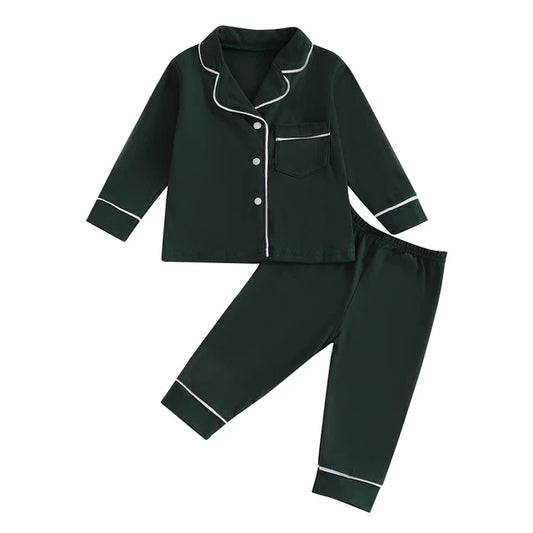 Forrest Green Trim Jammies RTS